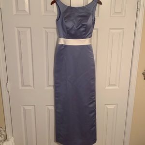 Bill Levkoff periwinkle gown